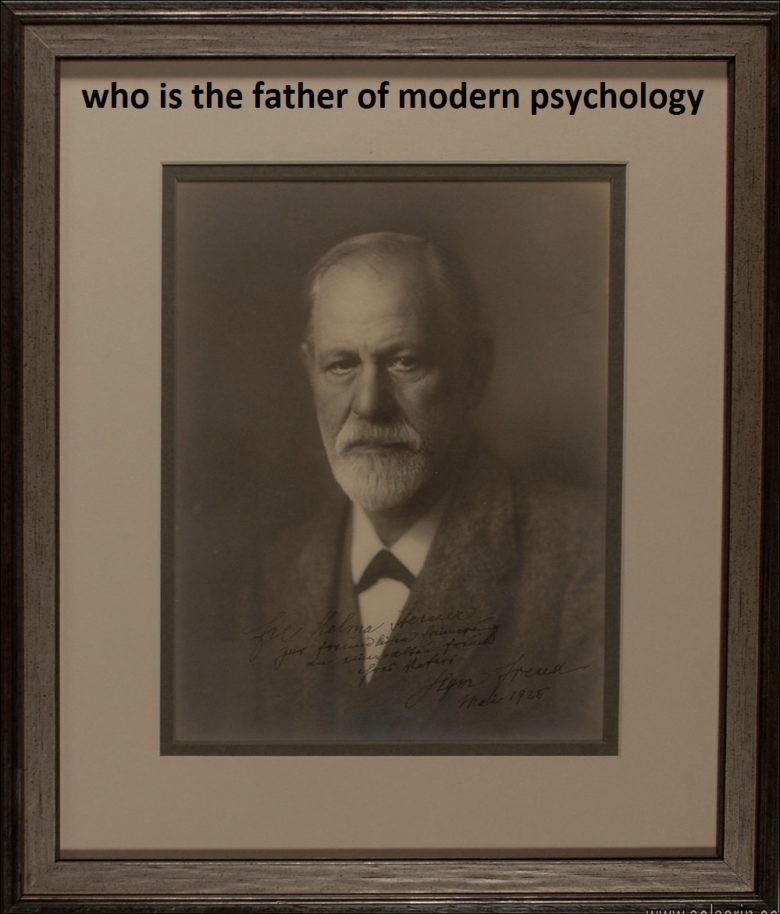 who is the father of modern psychology