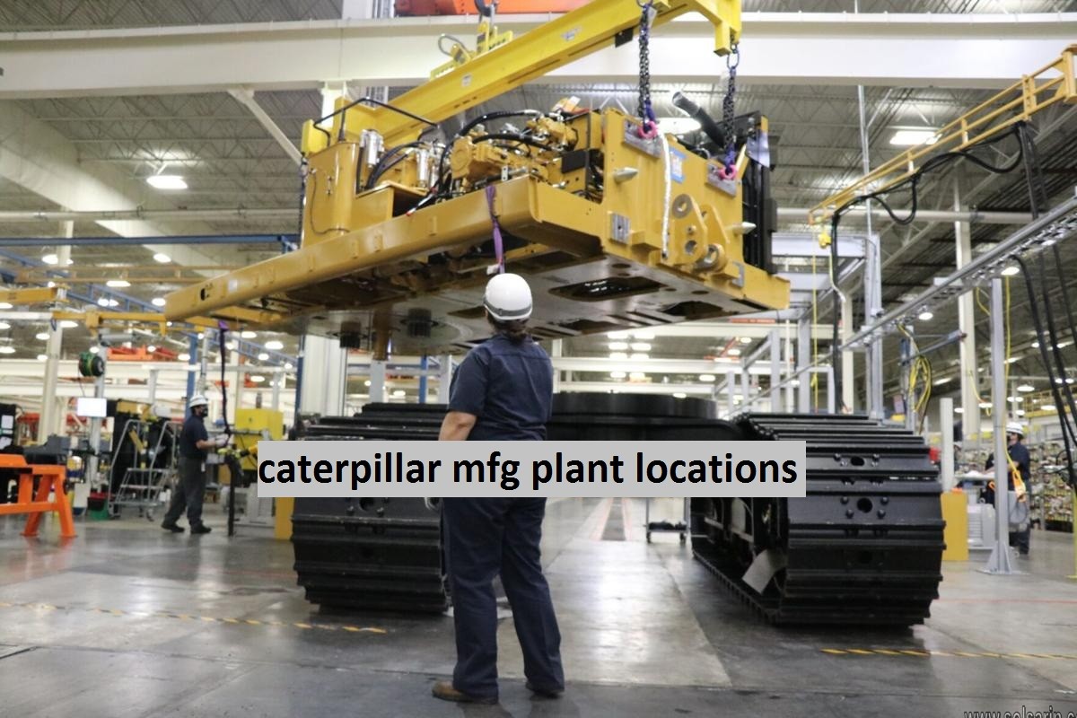 caterpillar mfg plant locations