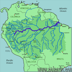 into which ocean does the river amazon flow?