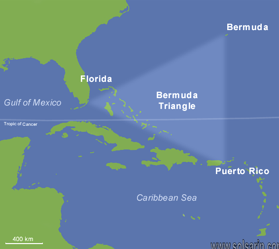 what three places make up the bermuda triangle?