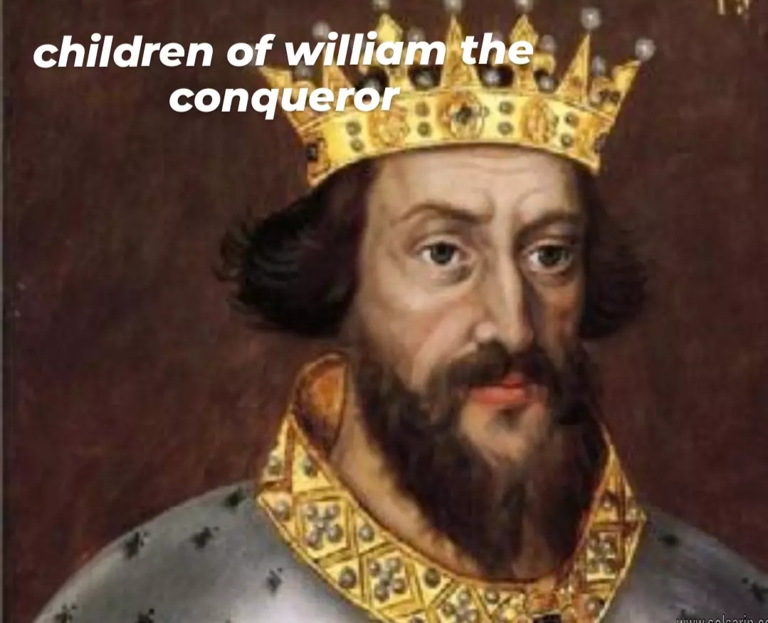 children of william the conqueror