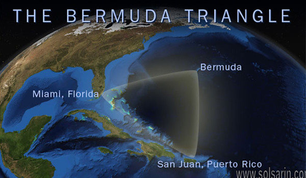 what three places make up the bermuda triangle?