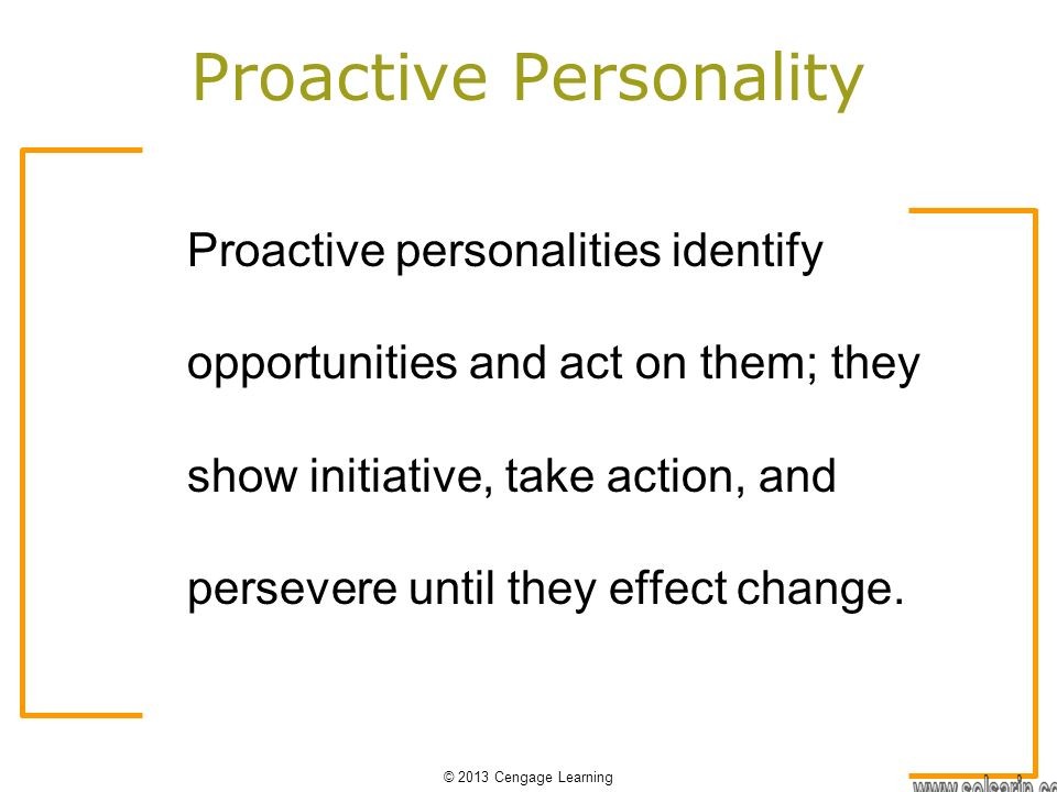 proactive personality definition