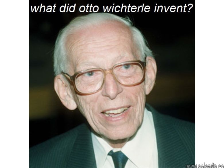 what did otto wichterle invent?