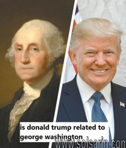 is donald trump related to george washington