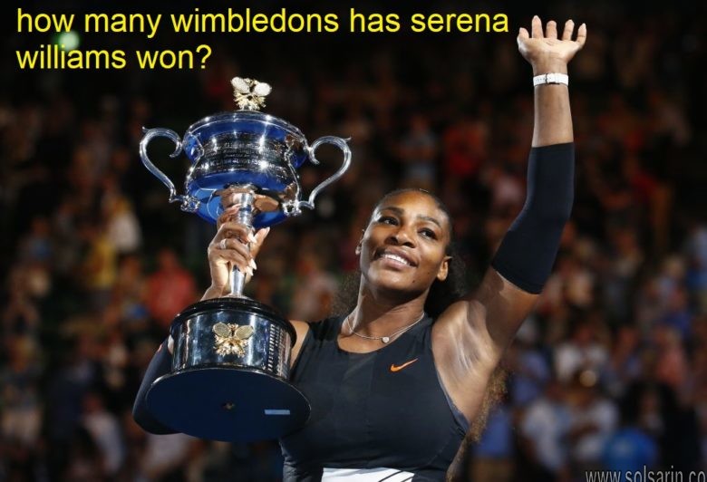 how many wimbledons has serena williams won?