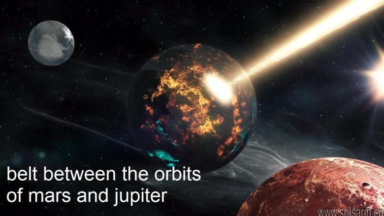 belt between the orbits of mars and jupiter