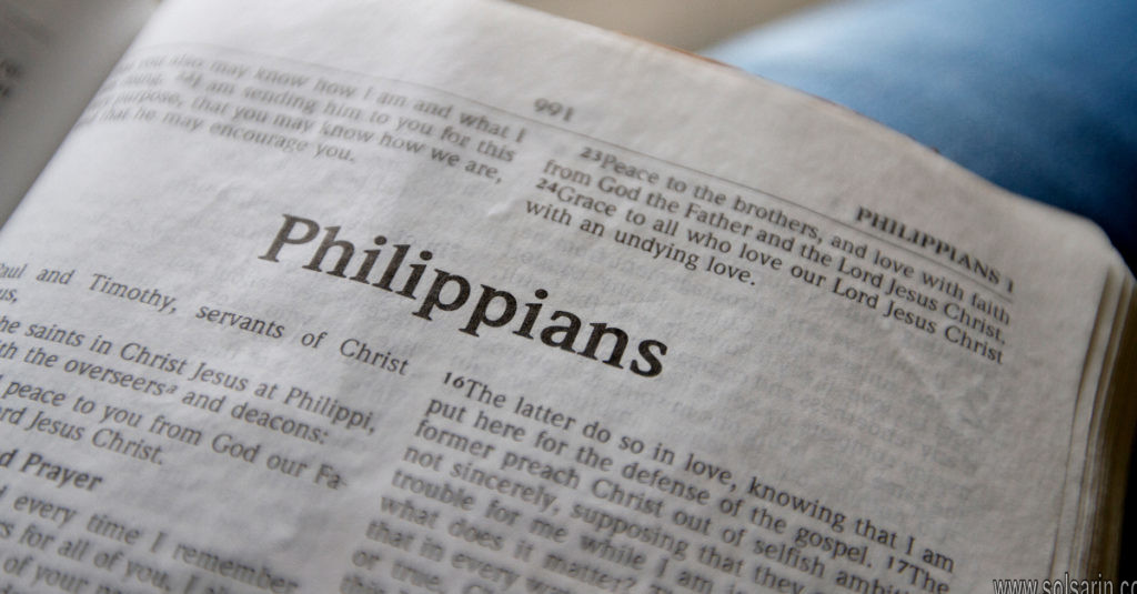 purpose of philippians