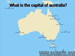what is the capital of australia