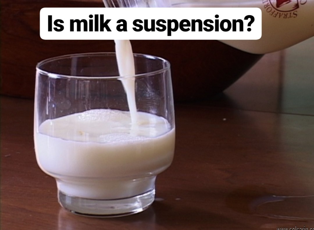 is milk a suspension