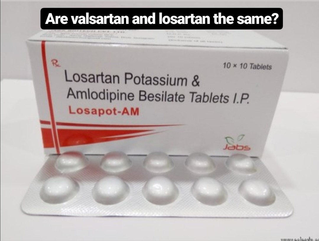 are valsartan and losartan the same