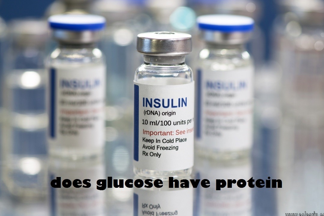 does glucose have protein