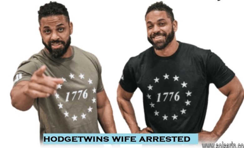 hodgetwins wife arrested