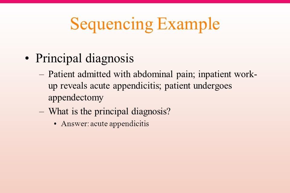 principal diagnosis definition