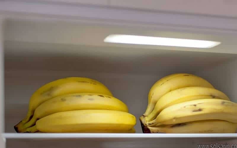 can you refrigerate bananas