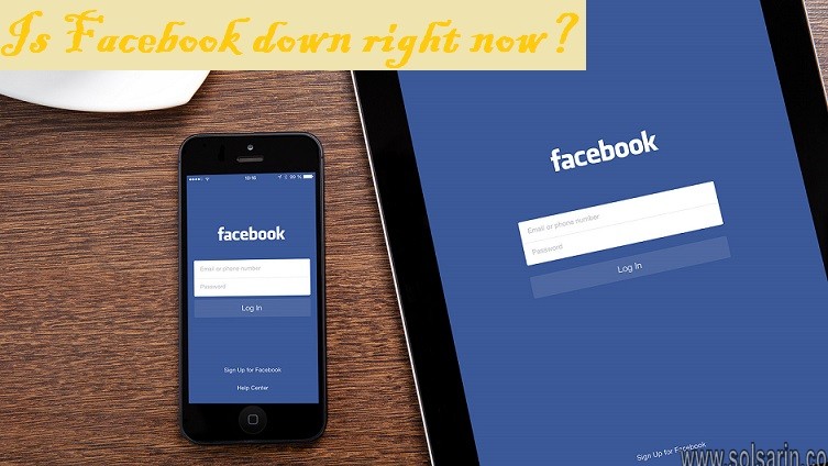 Is Facebook down right now?
