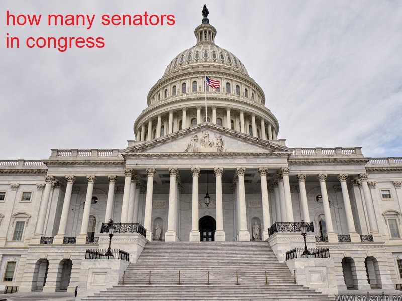 how many senators in congress