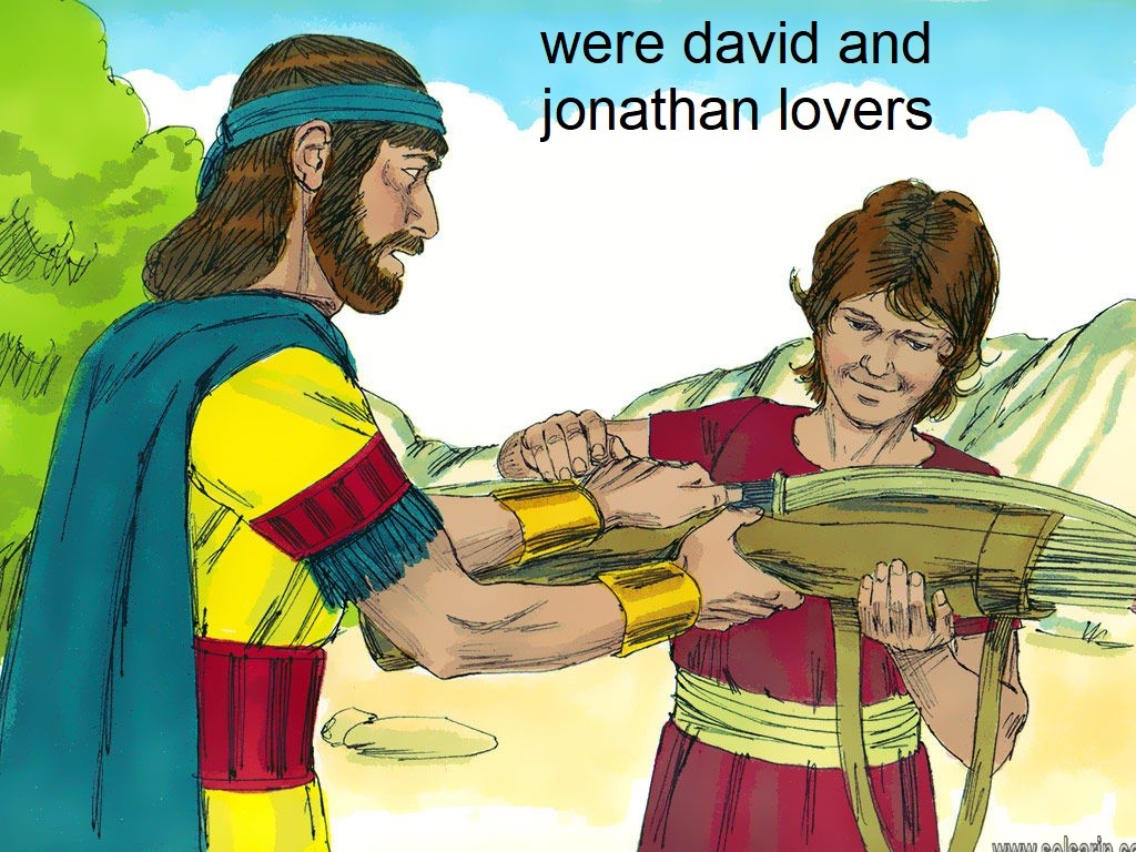 were david and jonathan lovers