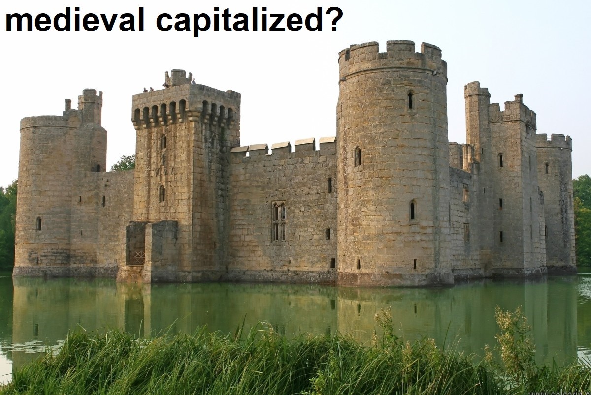 medieval capitalized?
