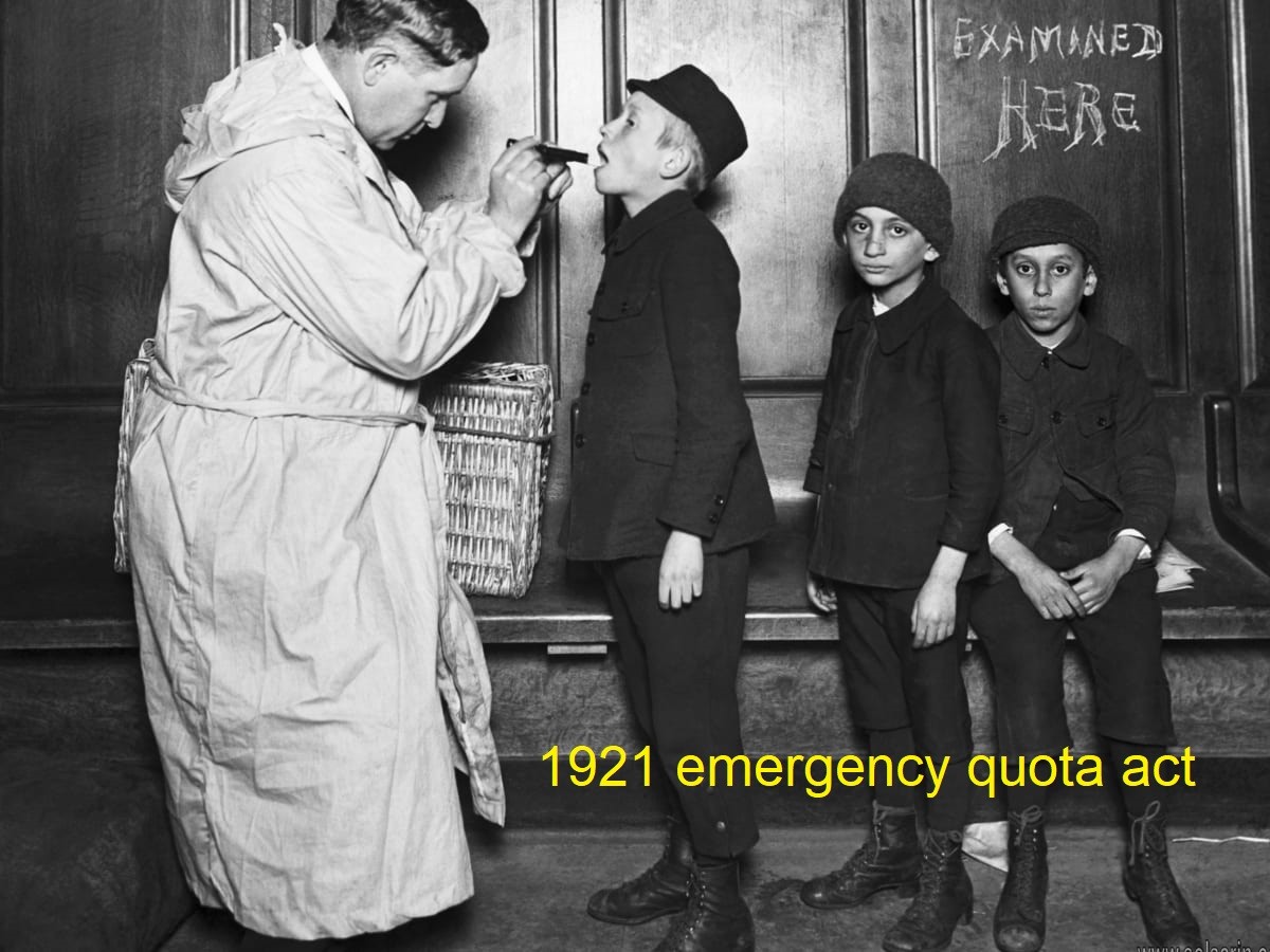 1921 emergency quota act
