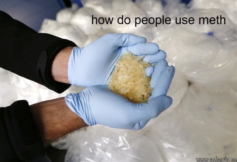 how do people use meth