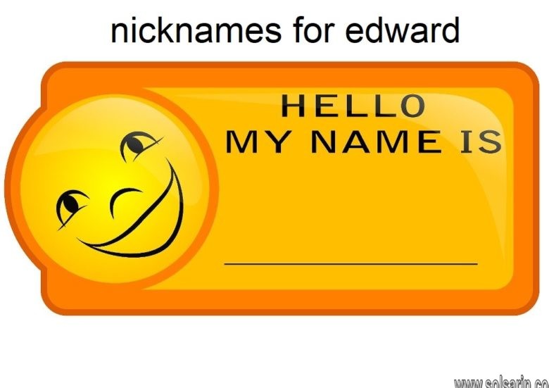 nicknames for edward
