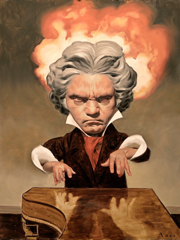 what instruments did beethoven play