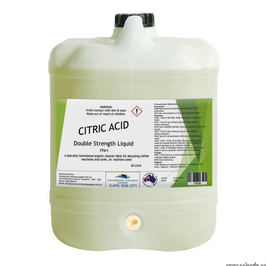 citric acid kills bacteria