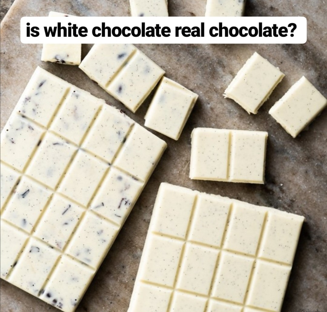 is white chocolate real chocolate