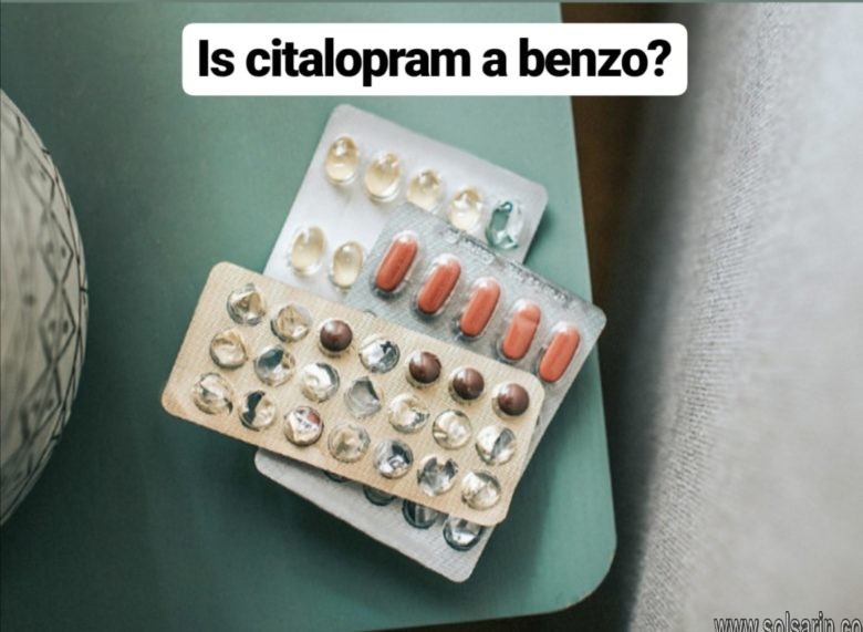 is citalopram a benzo