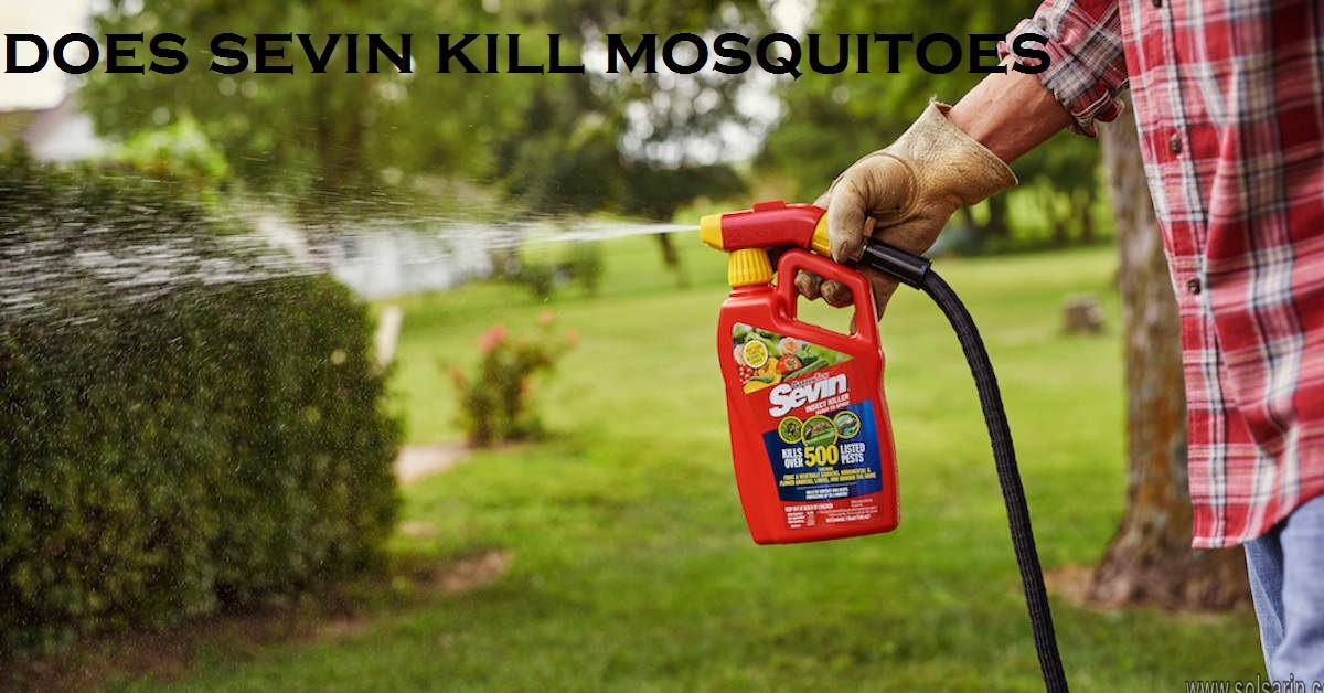 does sevin kill mosquitoes