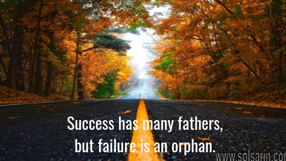 Success has many fathers