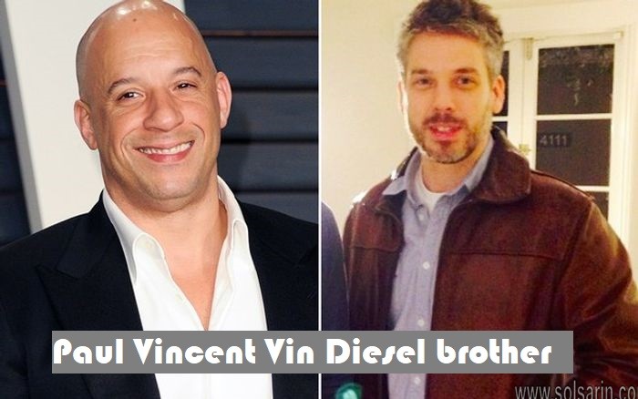 Paul Vincent Vin Diesel brother