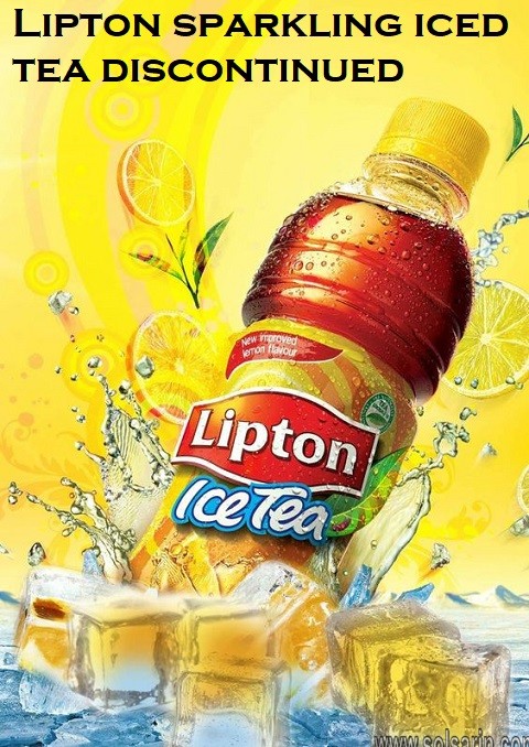 Lipton sparkling iced tea discontinued