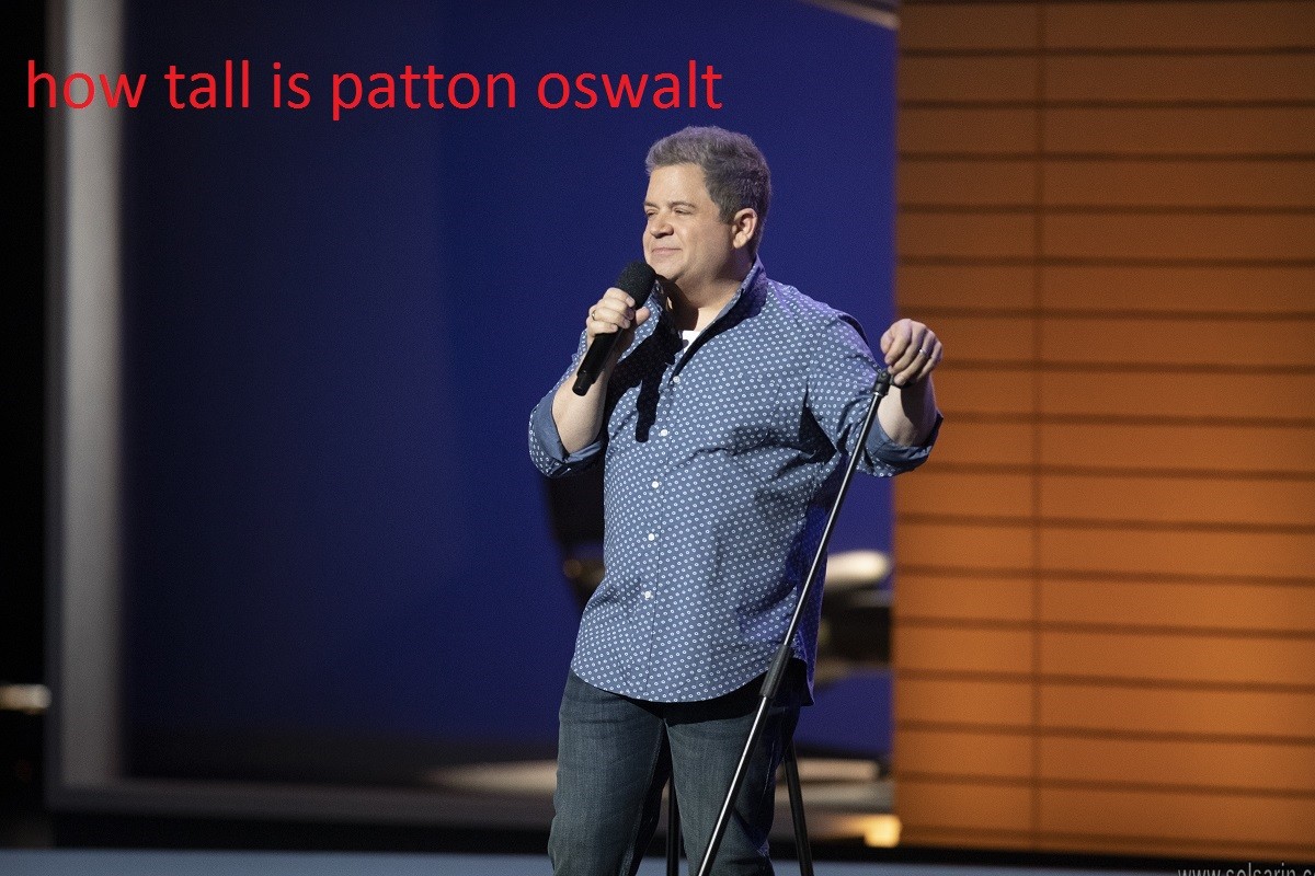 how tall is patton oswalt