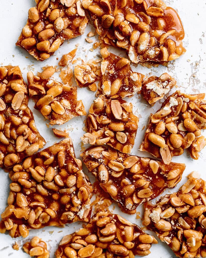 how to fix sticky peanut brittle