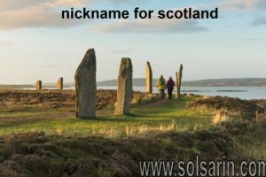nickname for scotland
