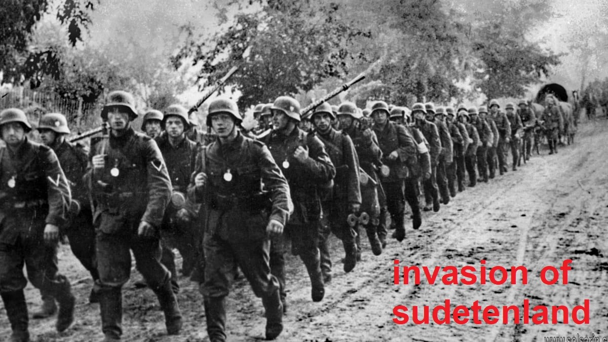 invasion of sudetenland