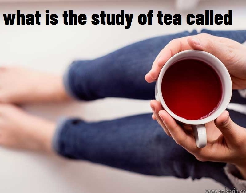 what is the study of tea called