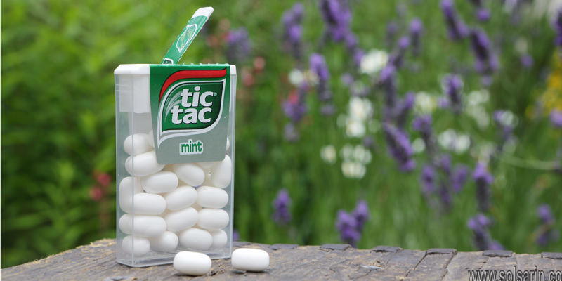 How much does a tic tac weigh?