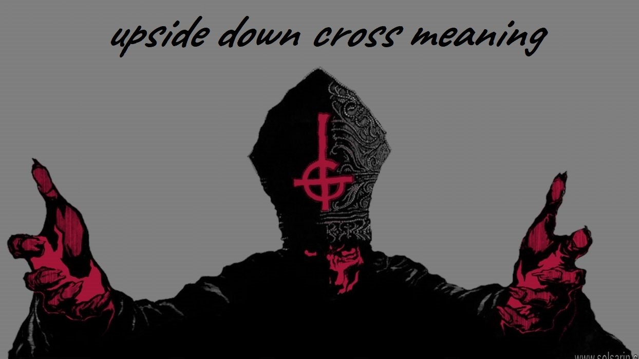 upside down cross meaning