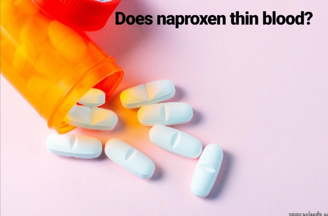 does naproxen thin blood