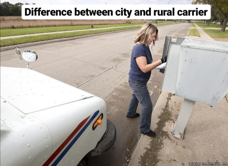 difference between city and rural carrier