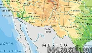 what states border new mexico