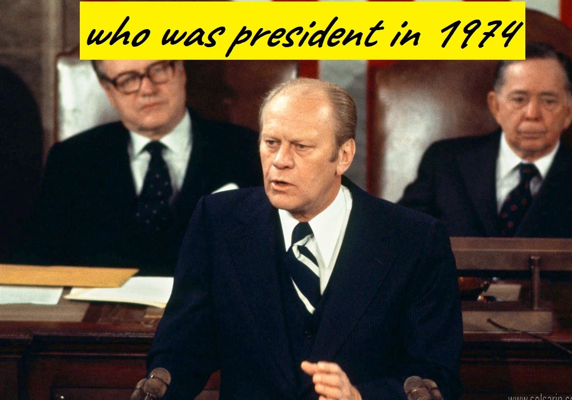 who was president in 1974