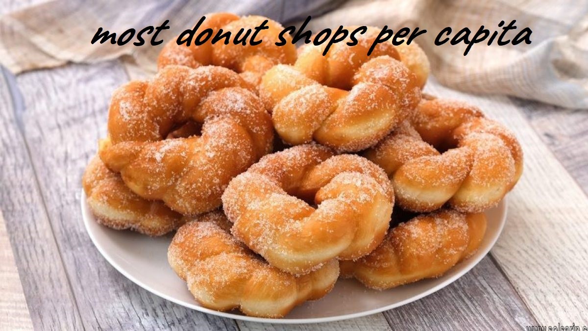 most donut shops per capita
