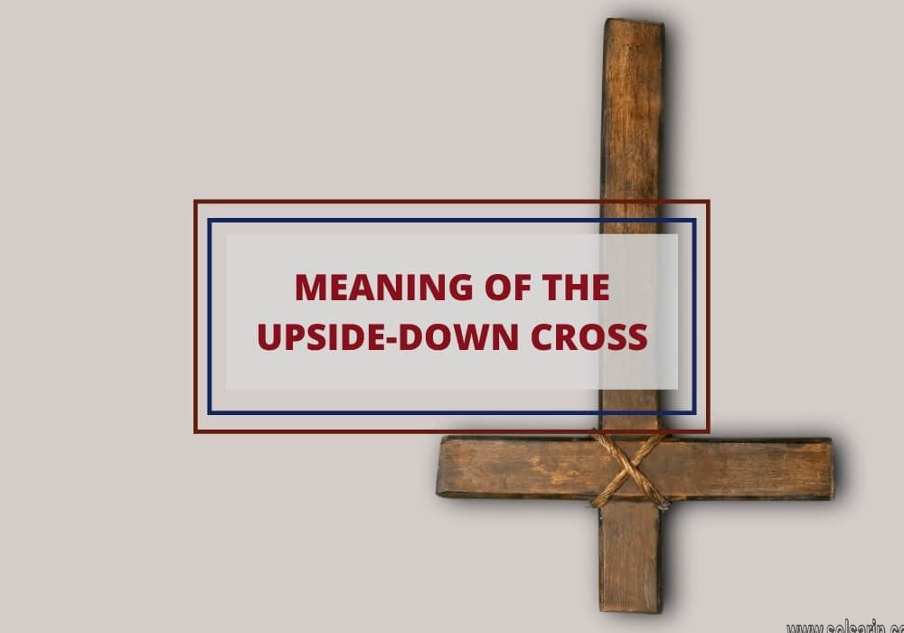 upside down cross meaning