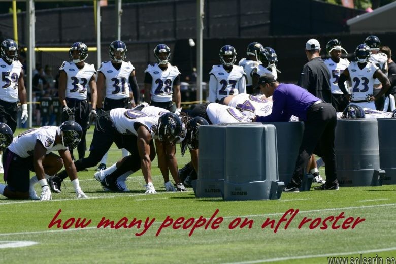 how many people on nfl roster