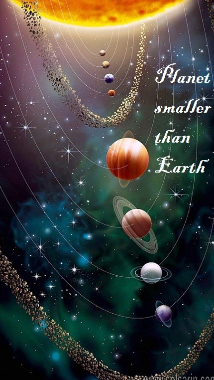 Planet smaller than Earth