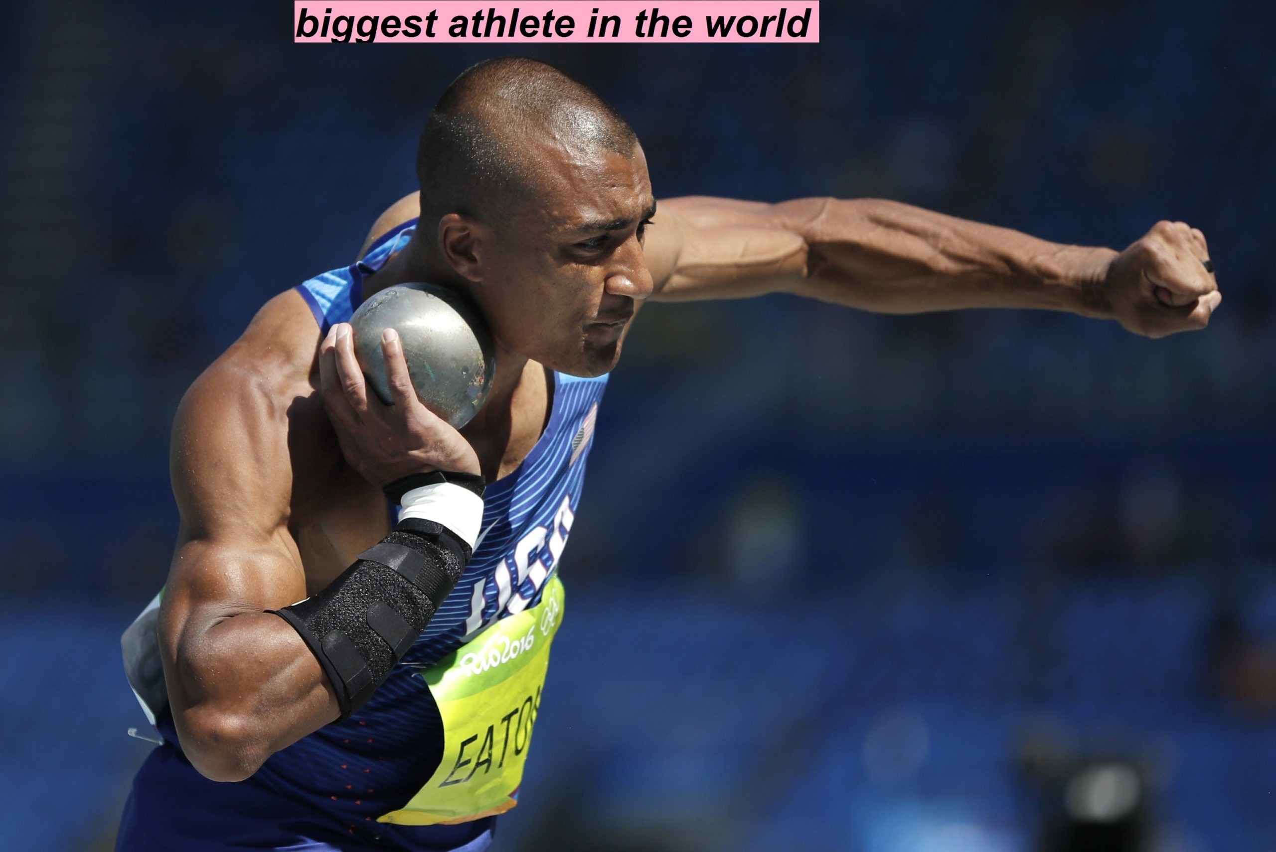 biggest athlete in the world